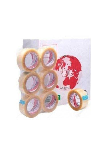 Vege Aslan Hotmelt Koli Bandı Şeffaf 45 mm x 100 Metre 48 Adet