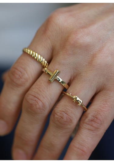 Yenigün Kuyumculuk 14 Ayar Altın T Yüzük Yzk18930