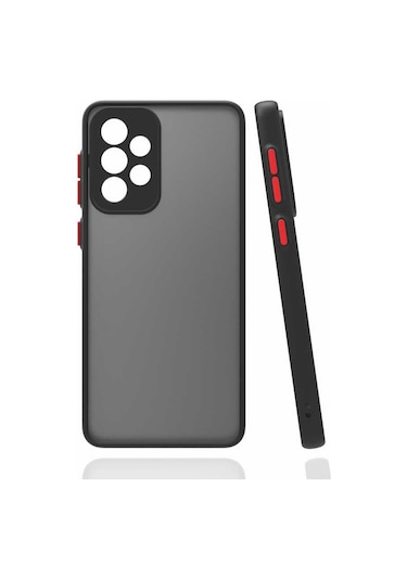 Goocamp Galaxy Uyumlu A53 5g Kılıf Hux Kapak - Kırmızı Kirmizi