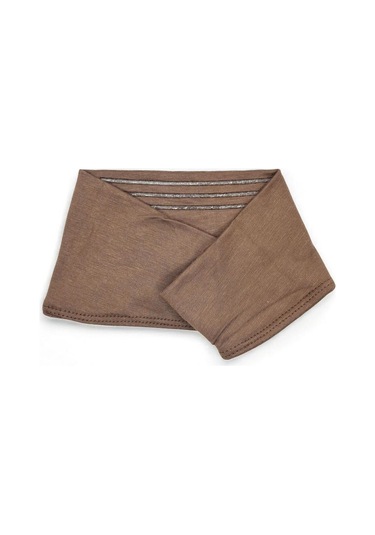 Kaymayan Silikonlu Bandana Bone - Sportif Saç Bandı-kahverengi Kahverengi