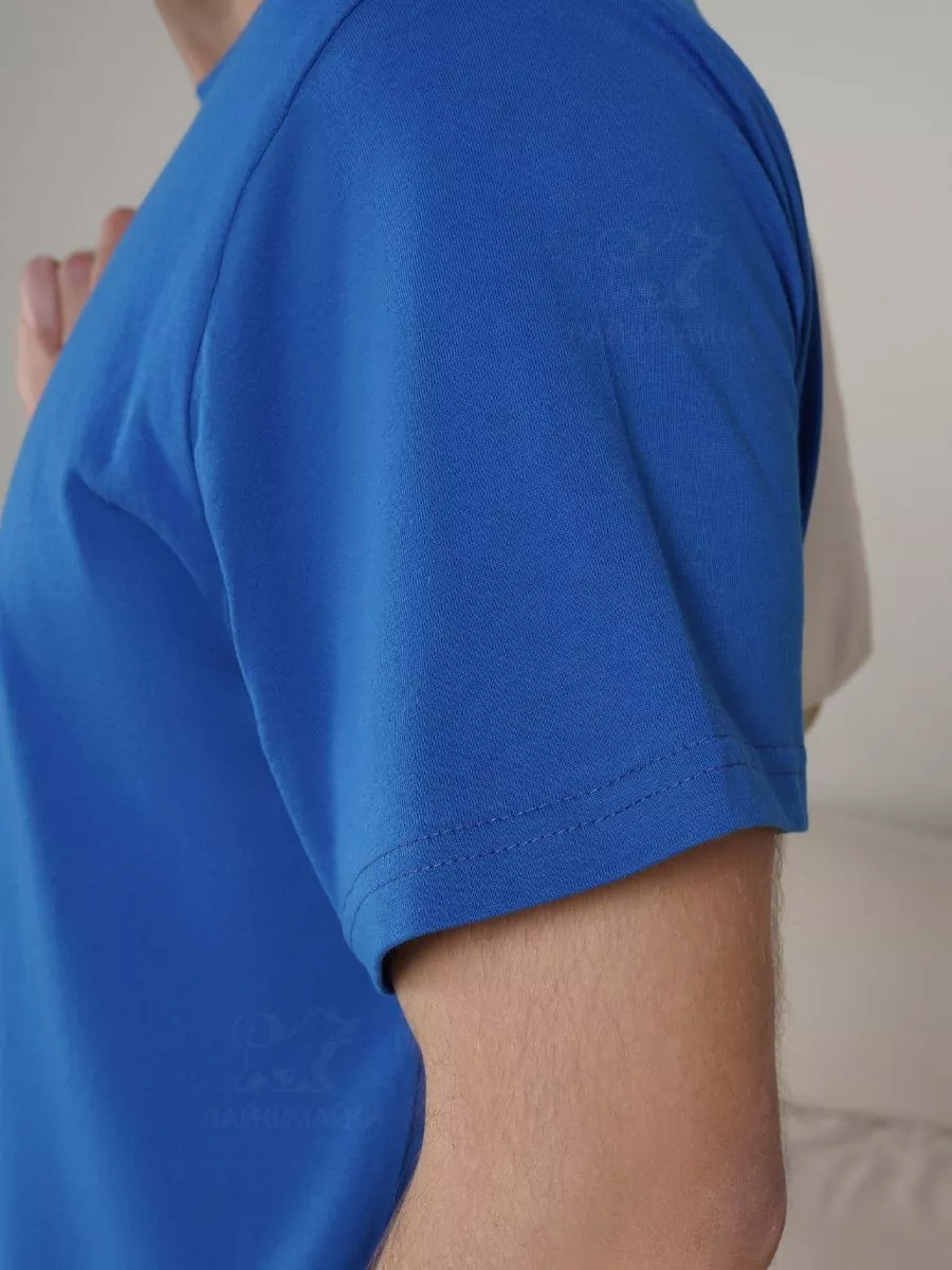 Lajkı-majkı Mavi Düz Tişört 172437848 Açık Mavi