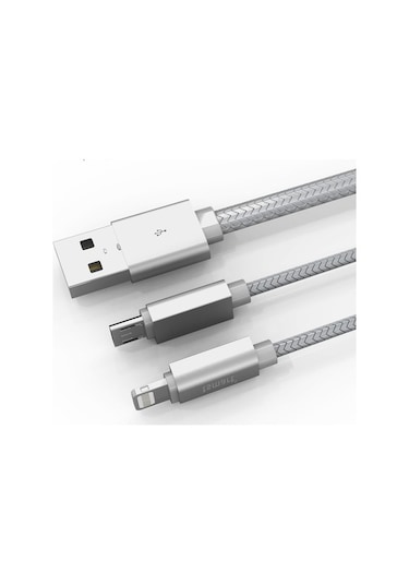 Tsmart Aynı Anda İphone Uyumlu Ve Android Şarj Kablosu