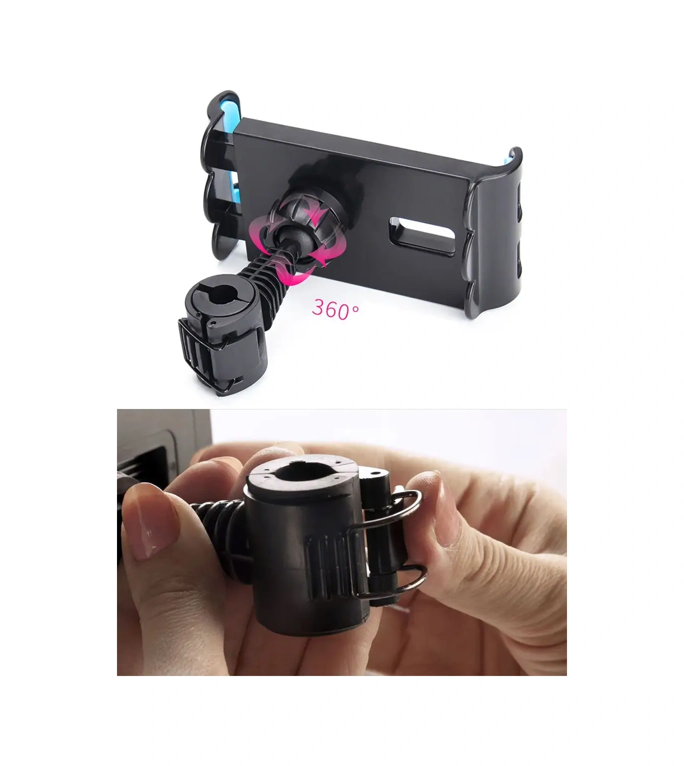 Bravus Başlık İçin Araç Tutucu Akıllı Telefon Ve Tablet İçin 29483226 Siyah