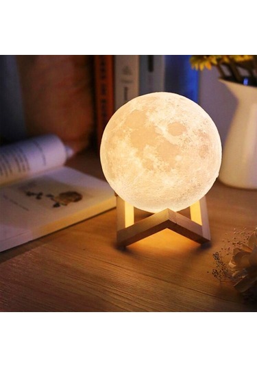Ca Moonlight Kablosuz 3d Gece Lambası