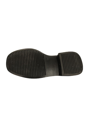 Albini 2610953r Rugan Deri Kadın Loafer Ayakkabı Siyah