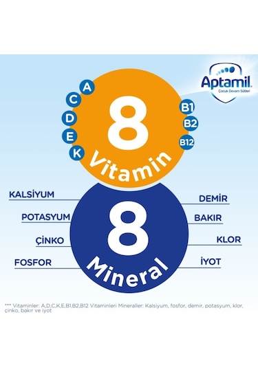 Aptamil 5 Çocuk Devam Sütü 800 G 4 Adet