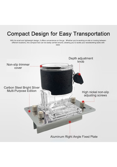 E25341-3 2'si 1 Arada Görünmez Bağlantı Elemanı Yerleştirme