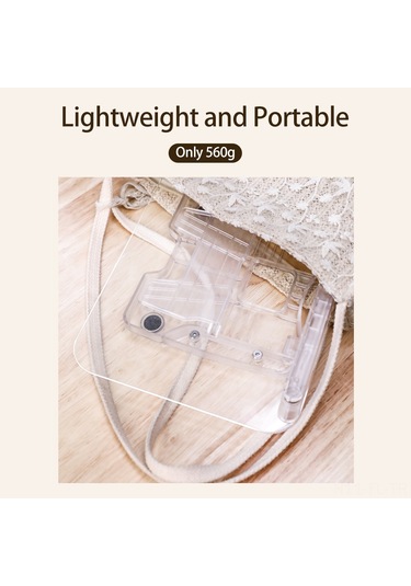 Lemestar Akrilik R23 Okuma Ayakçısı - 13 Açı Seçeneği İle Taşınabilir - 14-17.3 İnç Dizüstü Bilgisayar Ve Tablet Uyumlu Gümüş