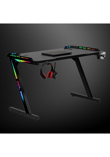 Drift Gaming Aura Rgb Ledli Oyuncu Masası Siyah
