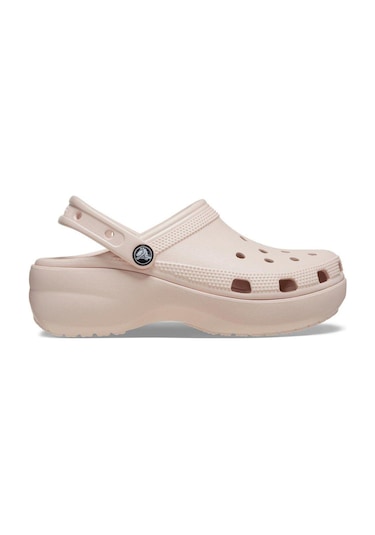 Classic Platform Clog W Kadın Terlik-9016 Pudra
