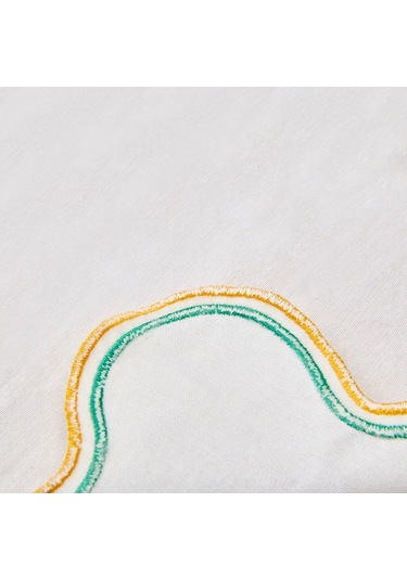 Evidea Soft Nonna Amerikan Servis - Hardal / Yeşil - 30x50 Cm Hardal / Yeşil Hardal - Yeşil