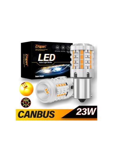 2pcs Hiper Flaş Led Lambası P21w Araba Ayarlama Canbus Sinyal Lambası 1156 Ba15s White 7440 W21w Wy21w T20 1 Piece Set