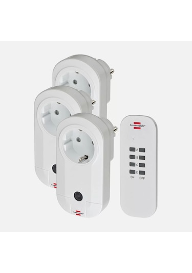 Brennenstuhl Rcs1000 Comfort 3'lü Uzaktan Kumandalı Priz Set