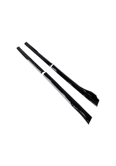 Citroen C5 2000-2008 Gri Şeritli Renkli Ön Lip Ve Yan Marşpiyel Seti