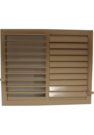 Banyo Wc Alüminyum Havalandırma Menfezi - Boşluğa Geçme Krom