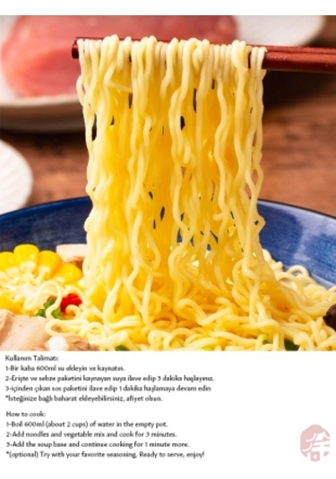 Baıxang Tavuk Çorba Aromalı Hazır Erişte 111 G