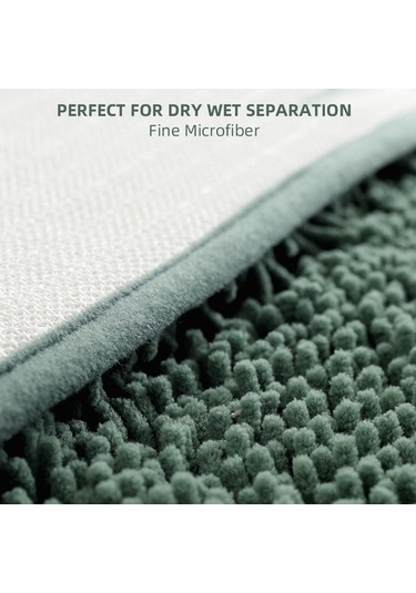 Kosona Turuncu Mikrofiber Chenille Paspas - Yüksek Emici, Kayma Önleyici, Yumuşak - Banyo, Yatak Odası, Giriş - 50x80 Cm Diğer