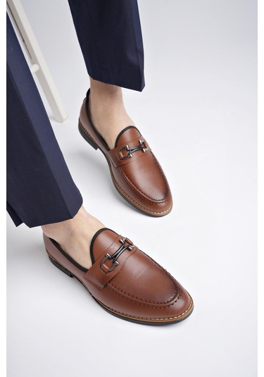 Muggo M7702 Garantili Erkek Günlük Klasik Casual Ayakkabı taba