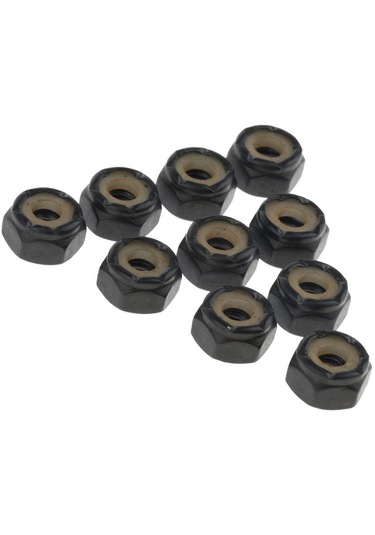 Homyl Kaykay Longboard Kamyon Için 10 Adet 5/8/10mm Fındık M5 Siyah Çok Renkli