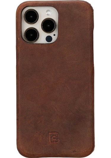Bouletta Apple Uyumlu iPhone 15 Pro Max Deri Arka Kapak F360 G2