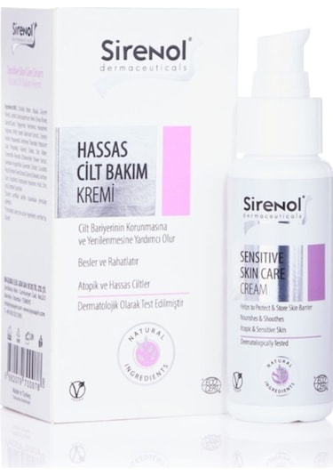 Sirenol Natural  Hassas Cilt Bakım Kremi