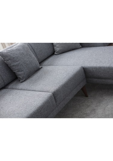 Drog Köşe Koltuk Takımı Gri Antrasit