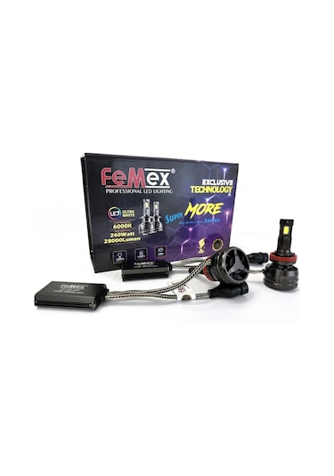 Femex Super More Csp Superior Etı Chipset H8/11 Led Xenon Led Headlight