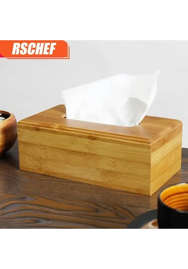 Stil D-1-ahşap Peçete Kutusu Çevre Dostu Ev Peçete Kağit Kutu Kağit Kutu Saklama Kutusu Peçete Araba Kapaklı Dokular Ofis Ev Dekorasyon
