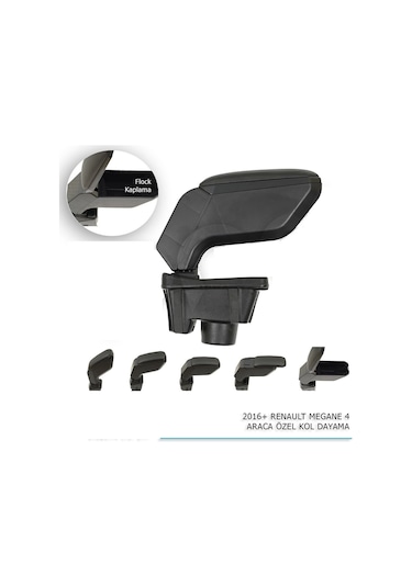 Renault Megane 4 Araca Ozel Kol Dayama Sıyah 2016+