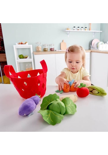 Hape Toddler Oyuncak Sebze ve Kovası