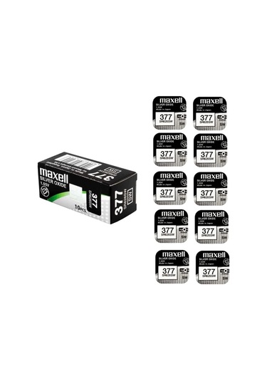 Sr626sw 377 Saat Ve Cihaz Pili 10 Adet