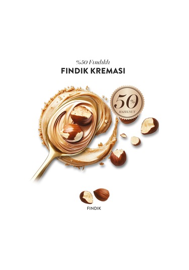 %50 Fındık Kreması, 320g