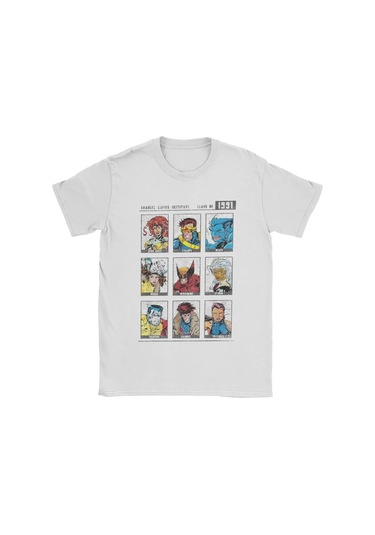 Mınıso X-men Wolverine Karakter Baskılı %100 Pamuk Erkek T-shirt - Kısa Kollu Crewneckroyal Blue Royal Blue