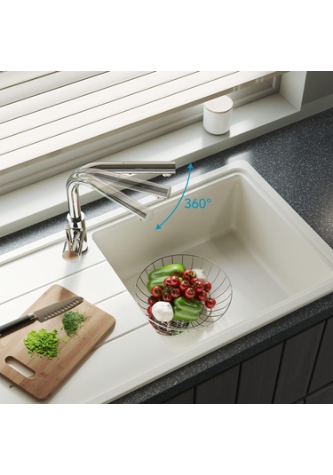 Adell Kelvin Spiralli Mutfak Bataryası Krom