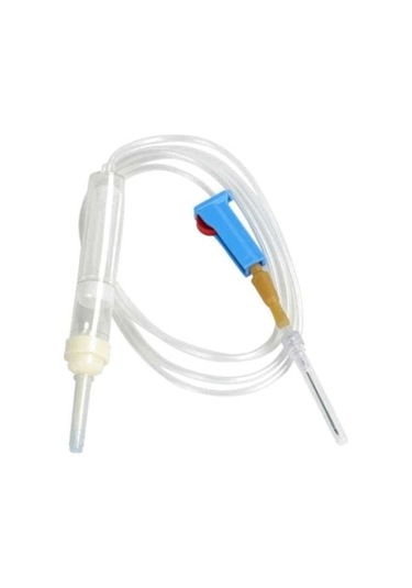 Ekonomik Serum İnfüzyon Seti Pembe İğneli 50 Ad