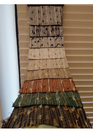 As Perde İthal Püskül Fon Perde 9 Renk Çok Renkli