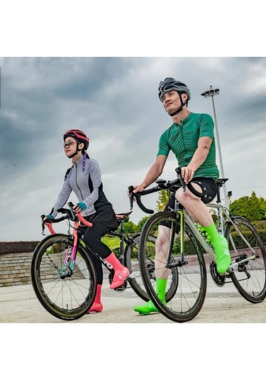 Willowhaven Siyah,l Silikon Bisiklet Ayakkabı Kılıfı Çifti Su Geçirmez Rüzgar Geçirmez Yeniden Kullanılabilir Tüm Hava Koşulları Altın