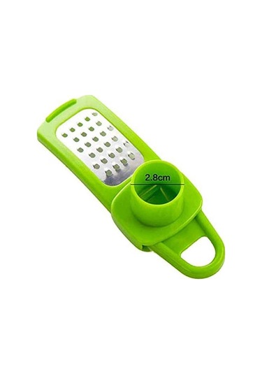 Çok İşlevli Paslanmaz Çelik Pres Sarımsak Dilimleyici Kesici Parç Çok Renkli