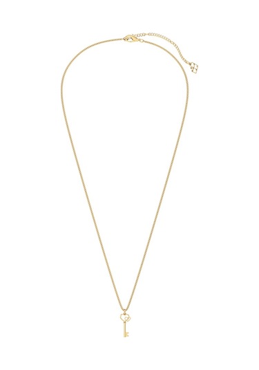 Chocli 18 Ayar Altın Kaplama Love Key Kolye