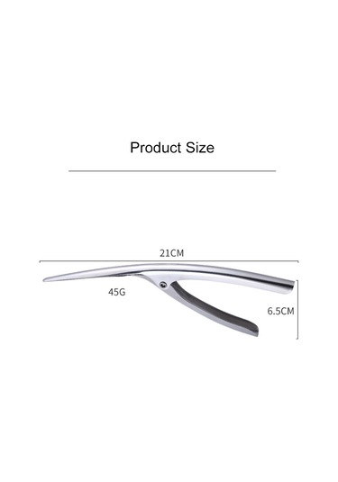 Cbtx 304 Paslanmaz Çelik Karides Bombardımanı Aracı Deniz Ürünleri Kabuk Sökücü Mutfak Aletleri Gümüş