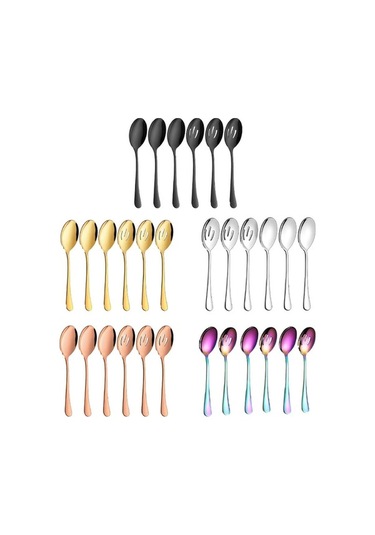 Fastbuy 6 Adet Paslanmaz Çelik Renkli Set, Hafif Ve Taşınabilir, Kullanışlı 1 Takım