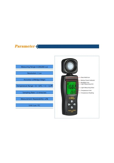 Ebitda Pratik Mini Lüksmetre: Işık Ve Sıcaklık Ölçer - Güvenilir Ve Kullanışlı