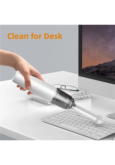 Jialan El Taşınabilir Elektrikli Süpürge Akülü Mini Akıllı Usb