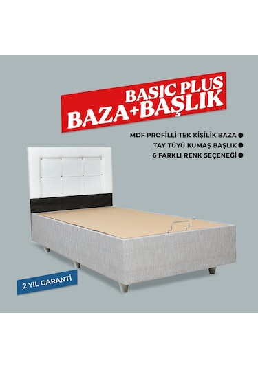 Azrayatakmobilya Baza+Başlik Mdf+Profil(Basic Plus)