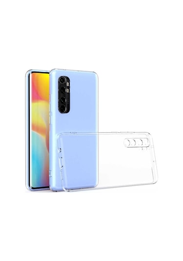 Adige Xiaomi Mi Note 10 Lite Kılıf Kamera Korumalı Süper Silikon