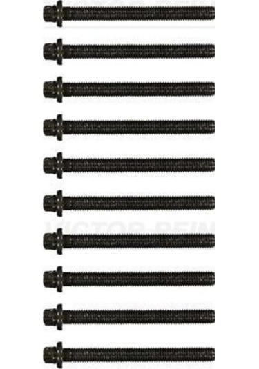 Victor Reinz 14-32002-01 Silindir Kapak Saplaması Takım 10 Lu Bmw E30 E36 E46 E34 M42 11121721939