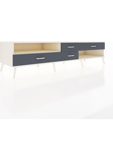 Kronos Tv Ünitesi Tek Raflı 4 Çekmeceli 220x59x51 Aytaşı-aytaşı/antrasit Aytası/antrasıt - Aytası Kronos Tv Ünitesi Tek Raflı 4 Çekmeceli 220x59x51 Aytaşı-aytaşı/antrasit Aytası/antrasıt - Aytası