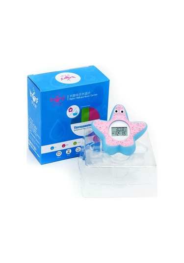 Sones Mty-805 Karikatür Çocuk Elektronik Su Termometresi Pembe