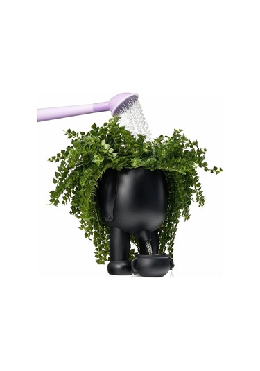 Skycity Eğlenceli Su Atan Seramik Saksı, 19cm X 12cm X 12cm, Beyaz - Bitki Sulama Eğlencesi İçin Ev Ve Bahçe Dekoru