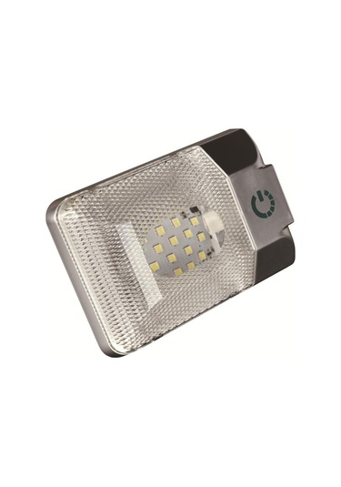 D4376s Dc11-18v 3.6w 6000-6500k Ip50 24leds Smd-5050 Deniz Rv Kısılabilir Led Dome Işık Tavan Lambası, Dokunmatik Kontrollü
